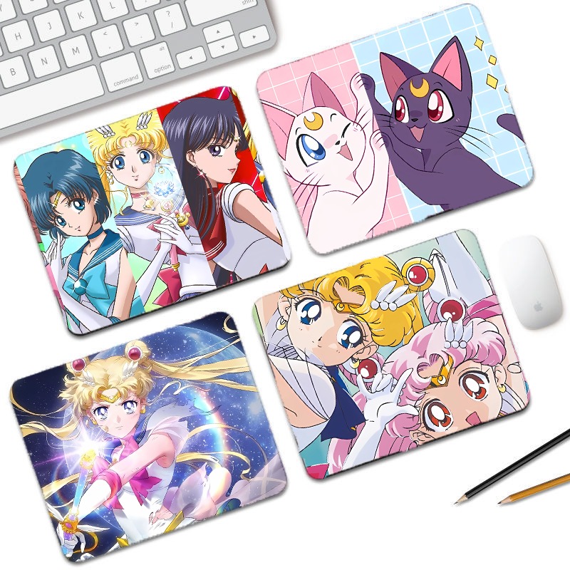 Esports Gaming Desk - Sailor Moon Kawaii Mouse Pad Small