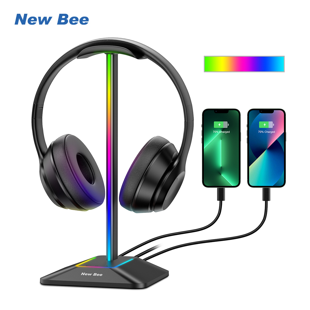 New Bee Z8 RGB Headphones Stan - Esports Gaming Desk recension och pris