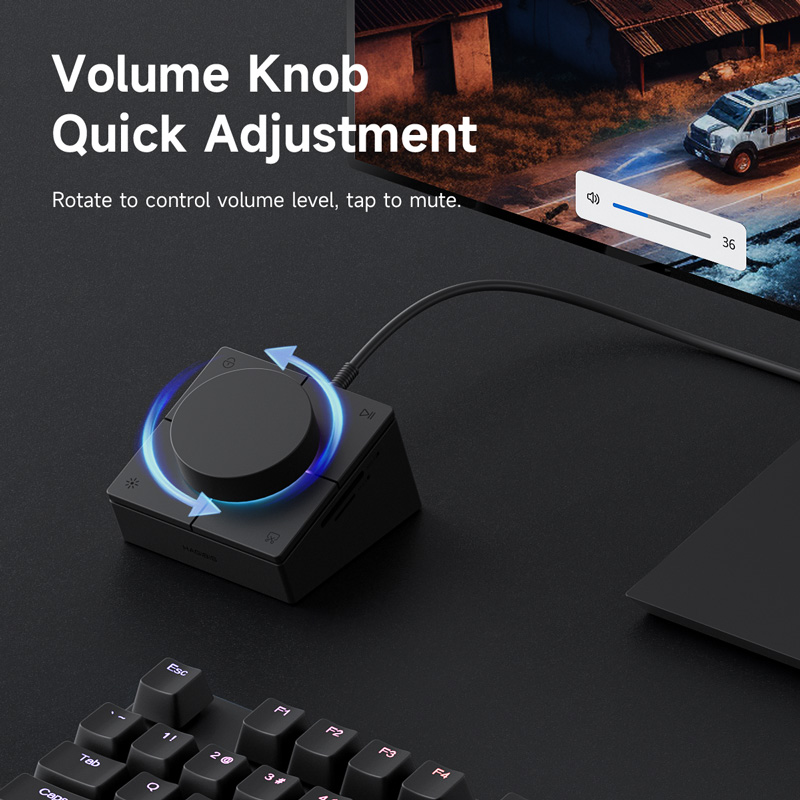 Hagibis Knob USB C Hub With Sh - Esports Gaming Splitter recension och pris