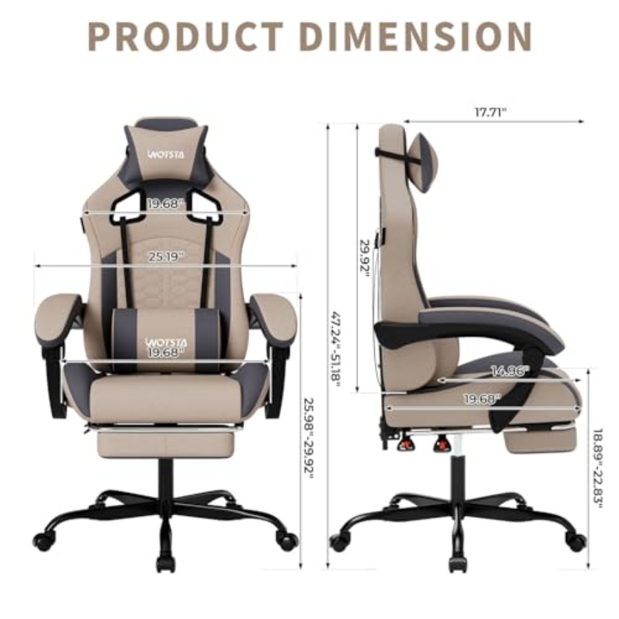 Gaming Chair with Massage, Erg - Gaming & Esports District recension och pris