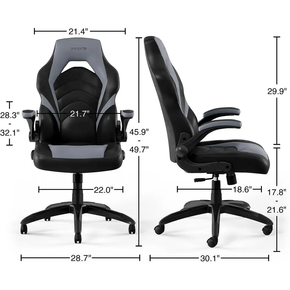 Ergonomic Swivel Gaming Chair, - Gaming & Esports District recension och pris