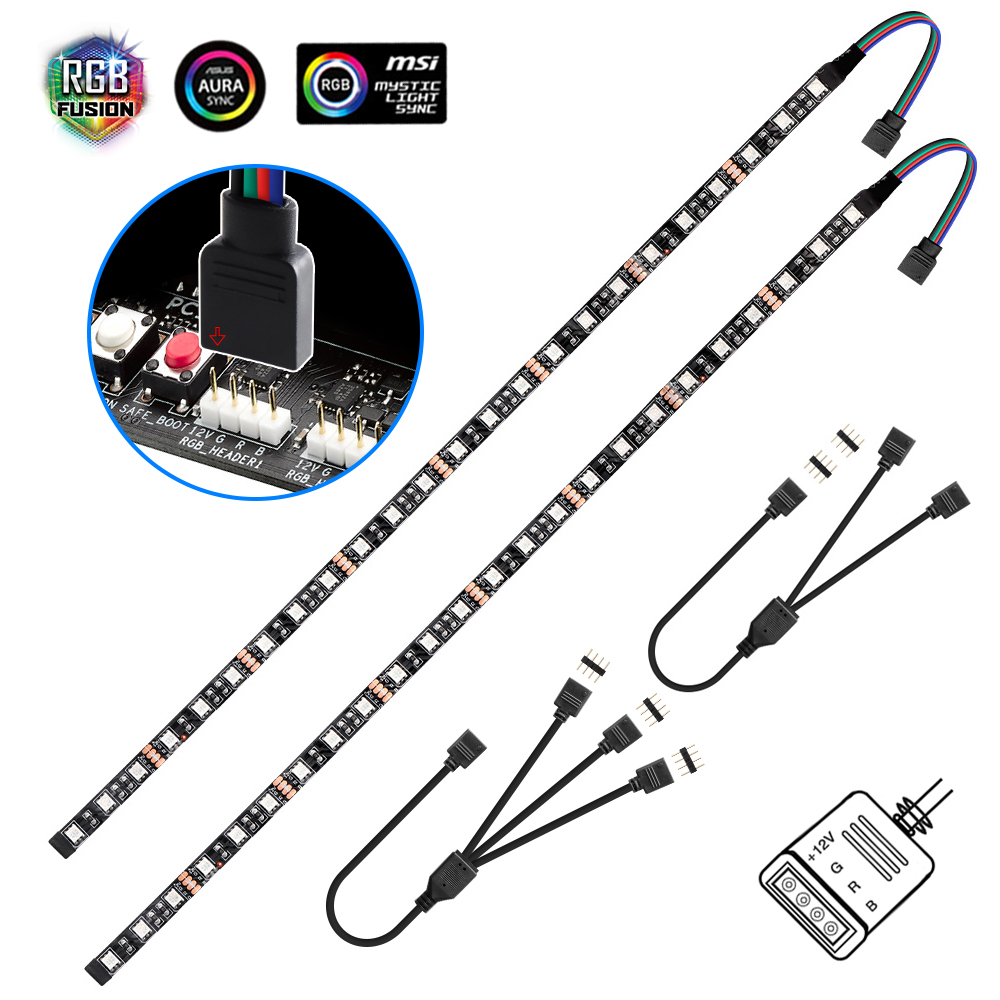 RGB Gaming LED Strip Light 1 t - Esports Gaming Splitter recension och pris