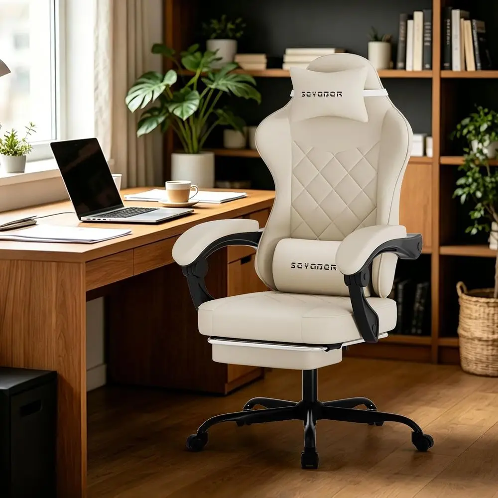 Ergonomic High-Back Swivel Cha - Gaming & Esports District recension och pris