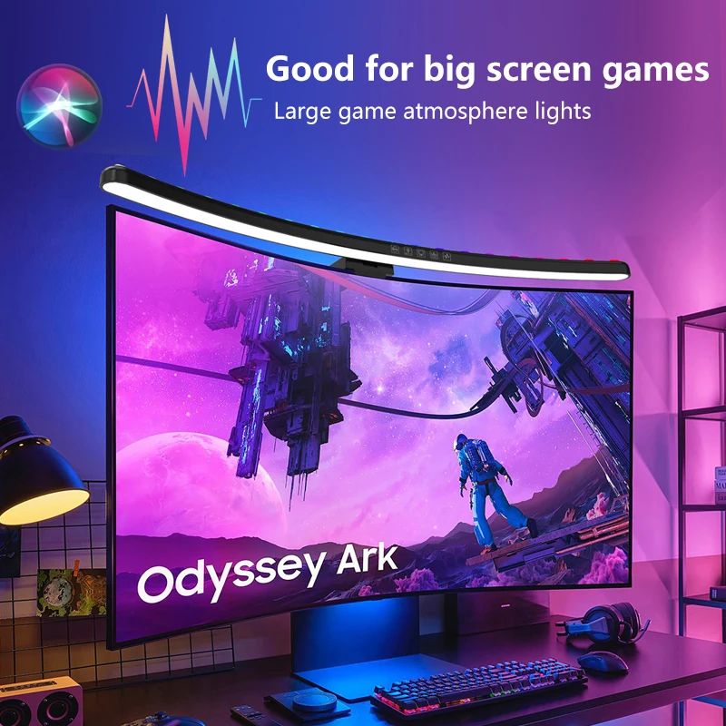 Computer Monitor Light Bar RGB - Esports Gaming Desk recension och pris