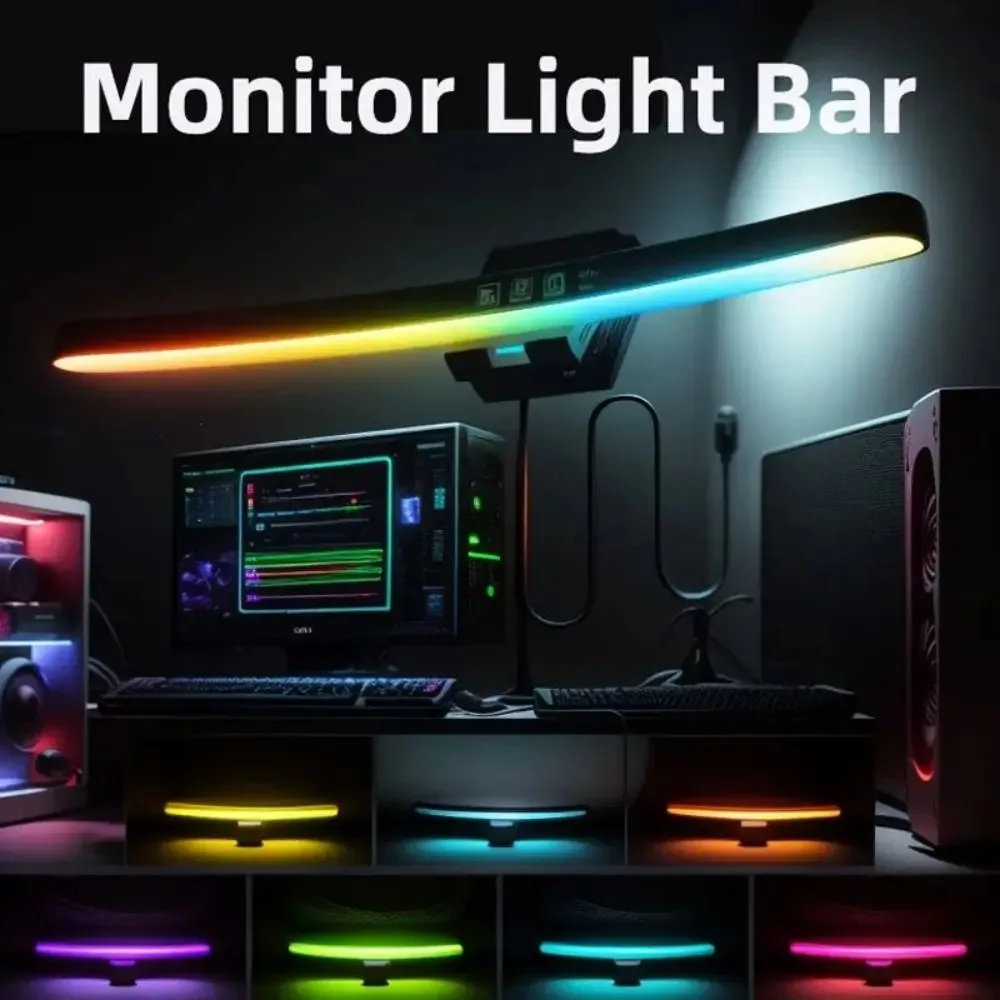 Computer Monitor Light Bar RGB - Esports Gaming Desk recension och pris