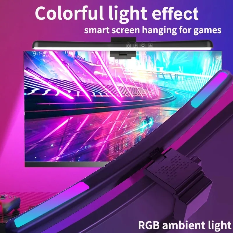 Computer Monitor Light Bar RGB - Esports Gaming Desk recension och pris